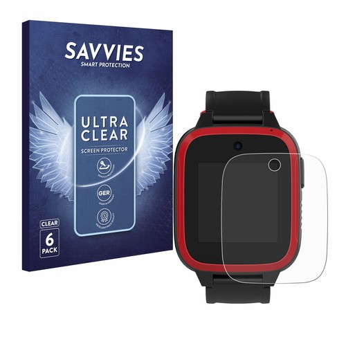 6x Folie für Xplora Let's Go Schutzfolie Displayschutz Display Schutz Klar - Zdjęcie 1 z 11