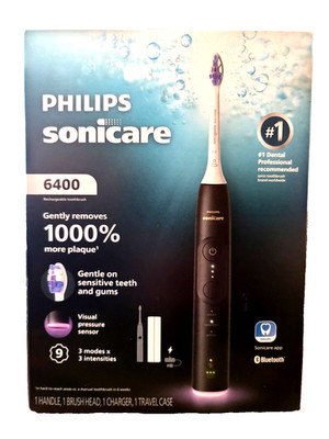 Philips Sonicare 6400 Rechargeable Electric Toothbrush (HX7411/04) - New
