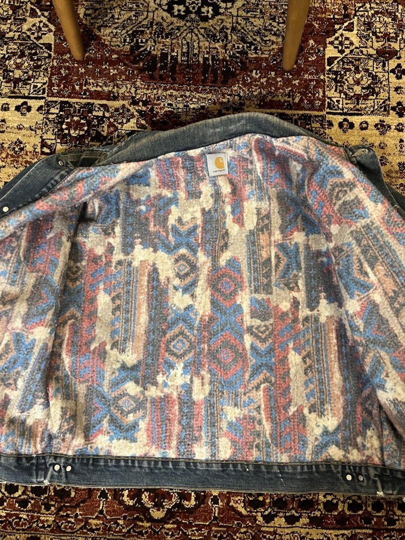 1993 Carhartt Denim Chore Jacket JB1003 XL | eBay