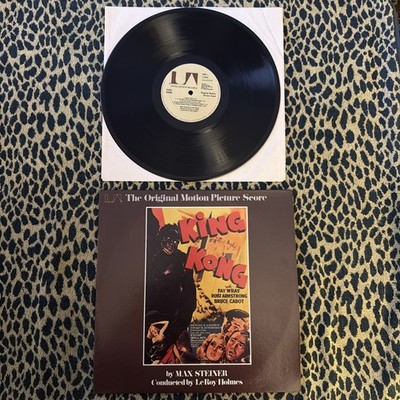 King Kong Original Motion Picture Score Max Steiner VINYL LP 1975 NM- / NM-