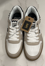 Lee Women s, Teens White/Beige Low Top Lace-U...