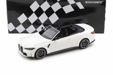 Minichamps 1:18 BMW M4 Convertible (G83) White 2021 Diecast Model Car
