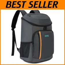 Leakproof Cooler Backpack 30 Cans Insulated Lightweight