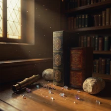 Large Stone Bookend Pair | Handcrafted | Felt Bottoms