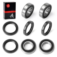 2 Set Front Wheel Bearings Seals For Kawasaki Mule 2010 2020 2030 2500 2510 2520