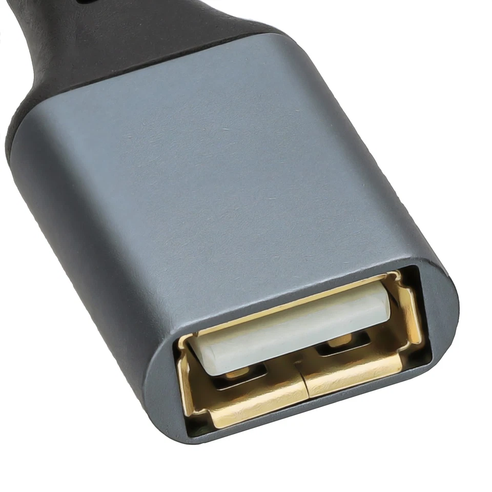 PRO Metal USB 2.0 24AWG High Speed Cable EXTENSION Lead A Plug to Socket 1m/2/5m - Image 2 of 4