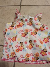 Vintage Dora The Explorer Nick Jr Brand Girls Bubble Dress Size 24 Months...