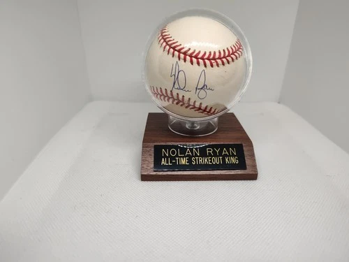 Nolan Ryan Autographed Baseball with COA in original box.
