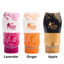 MMG Massage Gel Trio Pack 3 Bottles 120g Lavender Ginger Apple Aromatherapy