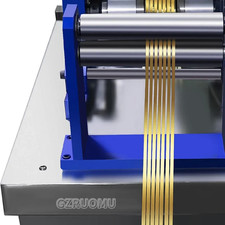 BFFT1-10 Metal Slitting Machine - Gold/Silver/Copper Sheet Slitter Equipment, Mu