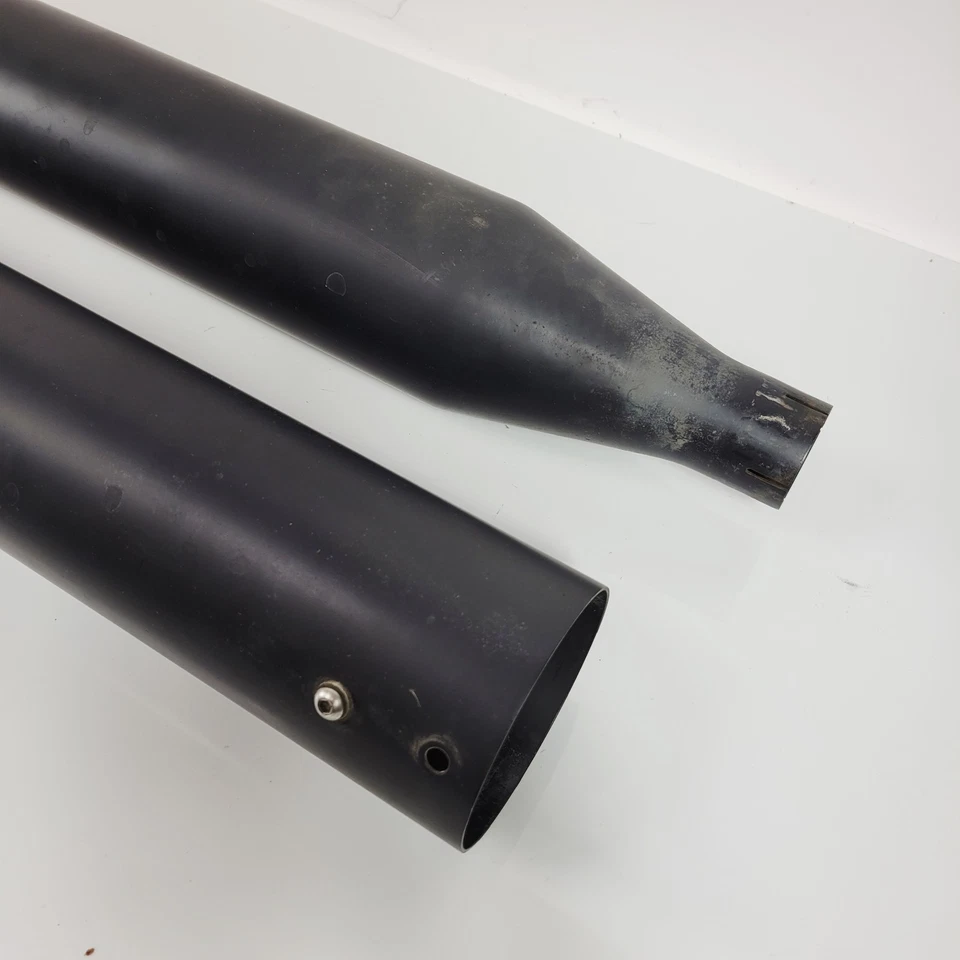 Bassani - 4 pulgadas Cordones Quick Change Series negros para Harley Touring 2017-2025 Foto 4 de 4