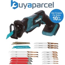 Makita DJR183Z 18v Reciprocating Recip Sabre Saw Multi Saw Bare + 17 Blades