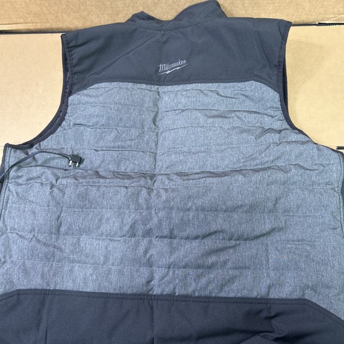 Men's X-Large M12 12-Volt Lithium-Ion Cordless Axis Gray Heated Vest Z211 - Picture 5 of 7