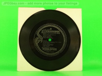 ALICE COOPER SLICK BLACK LIMOUSINE (FLEXI DISC) (1) (156) 2 Track 7'' Single Plai