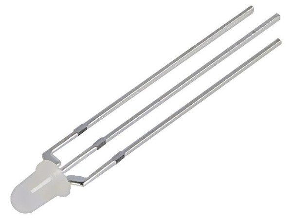 5X OSYBPA3132A-1MA Led Gelb/ Blau 3 Mm 30° Front: GewöLbt 1,9-2,4/2,7-3,2VDC 72M-image