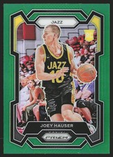2023-24 Panini Prizm #293 Joey Hauser Prizms Green RC