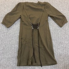 Oliver Bonas Lace Shift Dress Dark Green 12