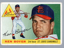 Ken Boyer 1955 Topps #125 RC