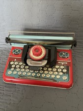 The Mettype Junior Tin Toy Vintage Typewriter
