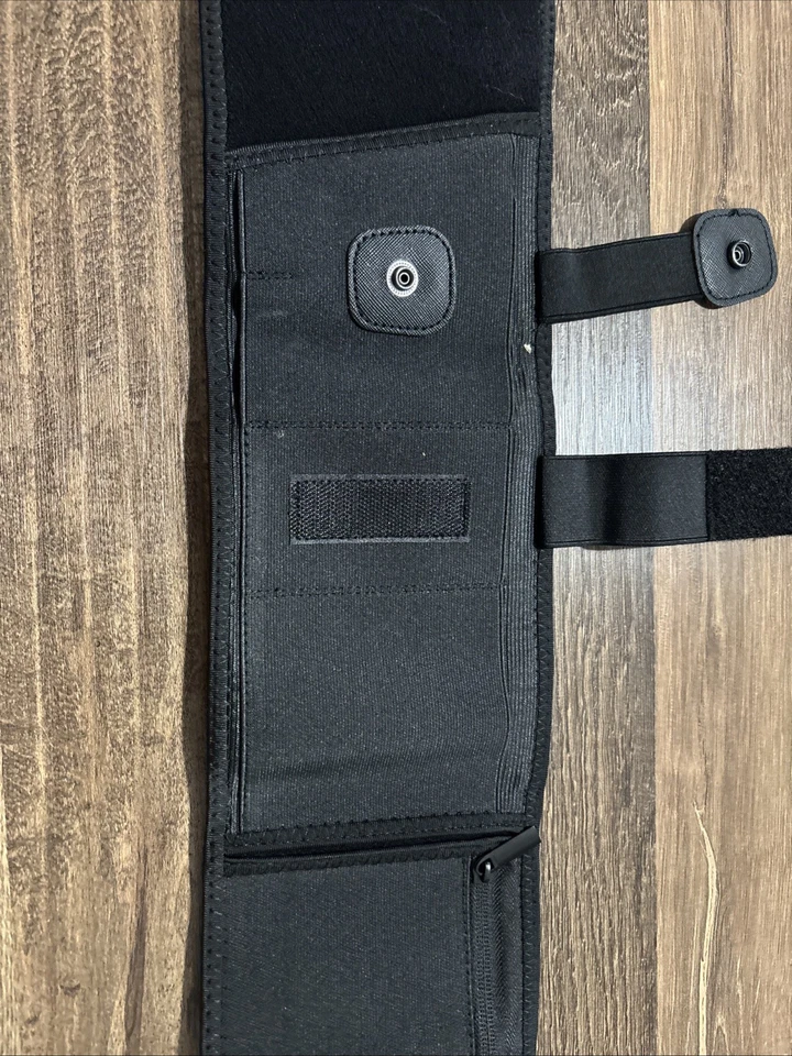 Funda para pistola banda para el vientre negra 45 pulgadas cierre de gancho y bucle nueva Foto 4 de 4