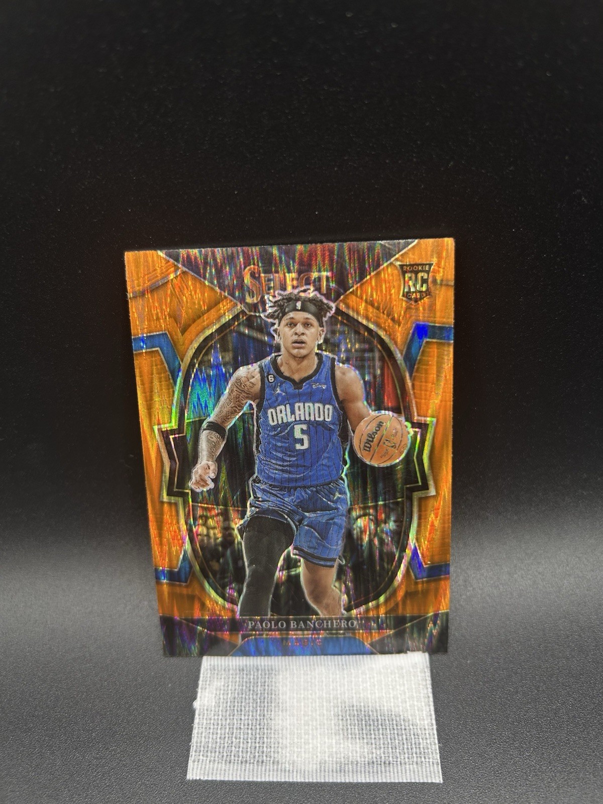 2022-23 Panini Select - Concourse Paolo Banchero #72 Orange Flash Prizm (RC)