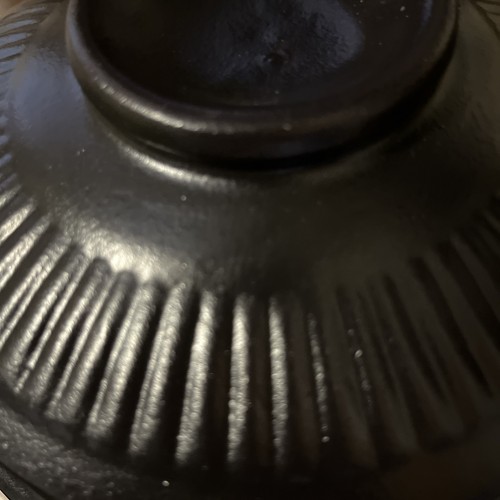 Korean Stoneware Bowl Sizzling Hot Pot with Lid for Bibimbap and Soup 5" Wide - Picture 3 of 7