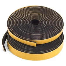  1/2 in x 1/8 in 26FT (2 Rolls x 13FT) Adhesive Foam Tape, 1/2 x 1/8 26FT
