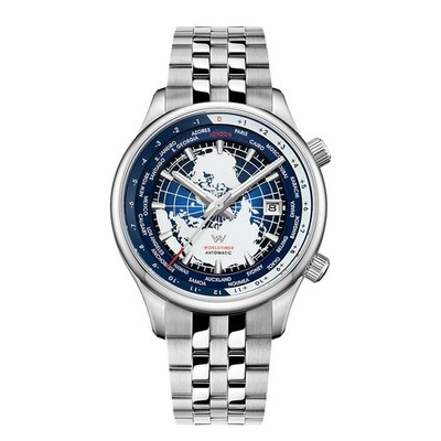 WM Watch Automatic Mechanical Men Watches High Quality Sapphire World Time 