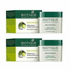 Biotique Bio Coconut Cream Pack of 2 Each 50gm h488