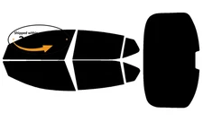 Computerized Custom PreCut 2Ply Window Tint Film Kit For 11-15 KIA Optima Sedan