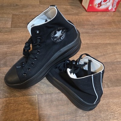 Women's Converse Chuck Taylor All Star Move Canvas High-Top Sneaker sz 8.