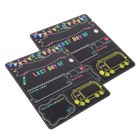  2 Pcs Chalk Board Back to School Black Signs Double Sided Chalkboard