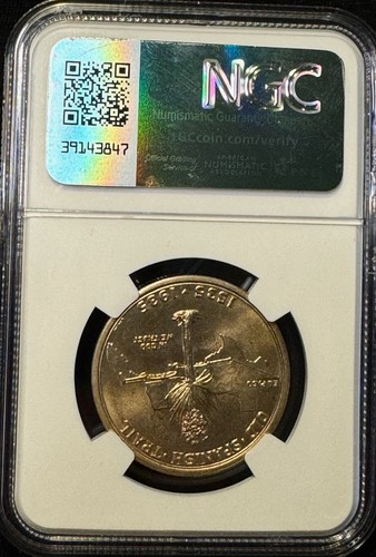 1935 Spanish Trail Commemorative Silver .50C Half Dollar NGC MS65 Free Ship - Picture 2 of 4