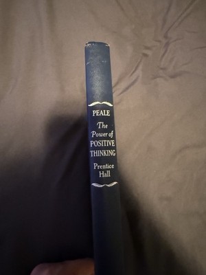 The Power Of Positive Thinking 1952 Norman Vincent Peal Hard Cover Book