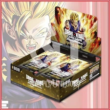 DRAGON BALL SUPER FUSION WORLD: SAIYAN'S PRIDE FB08 Booster Box Ships 12/12