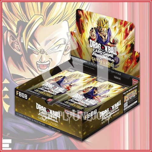 DRAGON BALL SUPER FUSION WORLD: SAIYAN'S PRIDE FB08 Booster Box Ships 12/12 - Picture 1 of 2