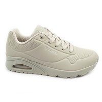 Skechers Uno Stand On Air Damen Sneaker Turnschuhe Freizeitschuhe Alltag Weiß