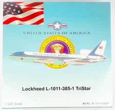 B Models B-1011-USAF Lockheed L-1011-385-1 TriStar 1/200 Scale Diecast Model