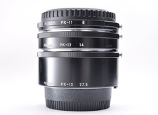 Nikon Auto Extension Ring Set PK-11 PK-12 PK-13 for Ai F-mount N/MINT from Japan