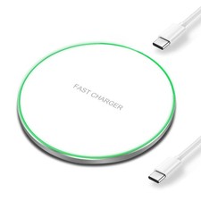 20W Fast Wireless Charger Pad,Wireless Phone Charging Station Compatible with...