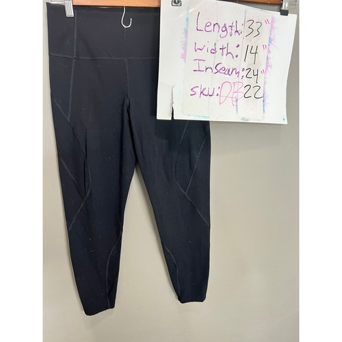 LNDR Leggings Women's High Rise Size L Black Inseam 24" Workout Gym Casual - Picture 5 of 10