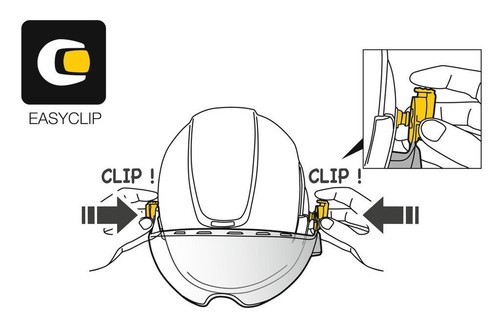 PETZL Schutzvisier VIZIR SHADOW getönt für VERTEX und STRATO Helme - Bild 2 von 3