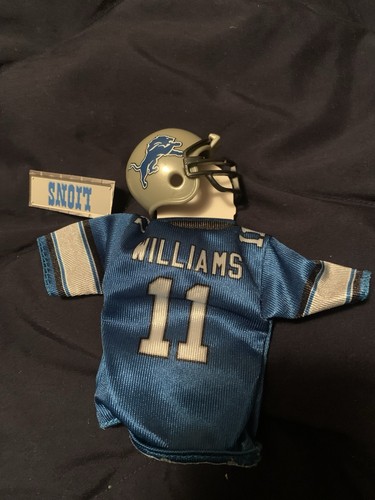 Vtg Ricky Doll DETROIT LIONS Helmet With Jersey Barbie Skipper - Bild 3 von 5