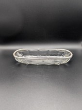 Kristallglas Schale mit 950 Silberrand aus Frankreich - Minervakopf ca. 25x8cm