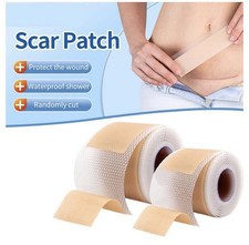 Waterproof Scar Reducer Patch Tape Roll for Body, Acne Surgical Scars