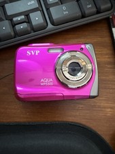 SVP Aqua WP5300 Waterproof Compact Digital Camera: Purple pink Tested