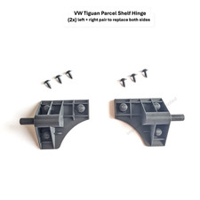 VW Tiguan MK1-  Parcel shelf hinges - bracket (2007-2015)  variants