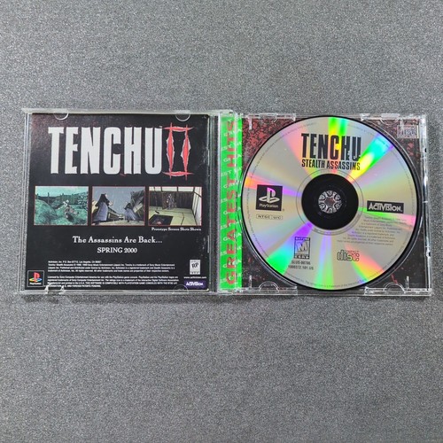 Tenchu Stealth Assassins Gioco Playstation 1 PS1 Greatest Hits Testato Funzionante - Foto 3 di 4