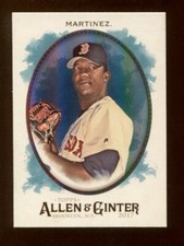 2017 Topps Allen & Ginter Hot Box Foil #107 Pedro Martinez ⚾ HOF