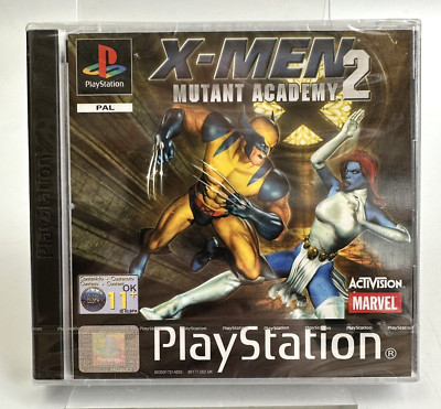 PS1 X-Men: Mutant Academy 2, Neu und Factory Sealed